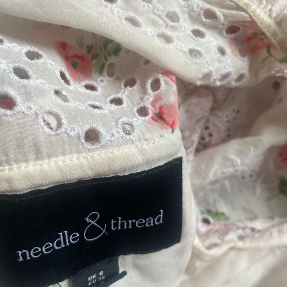 🩷 Needle & Thread Luxury Dress Desert Rose Lace mini - rose pink powder - Picture 9 of 15